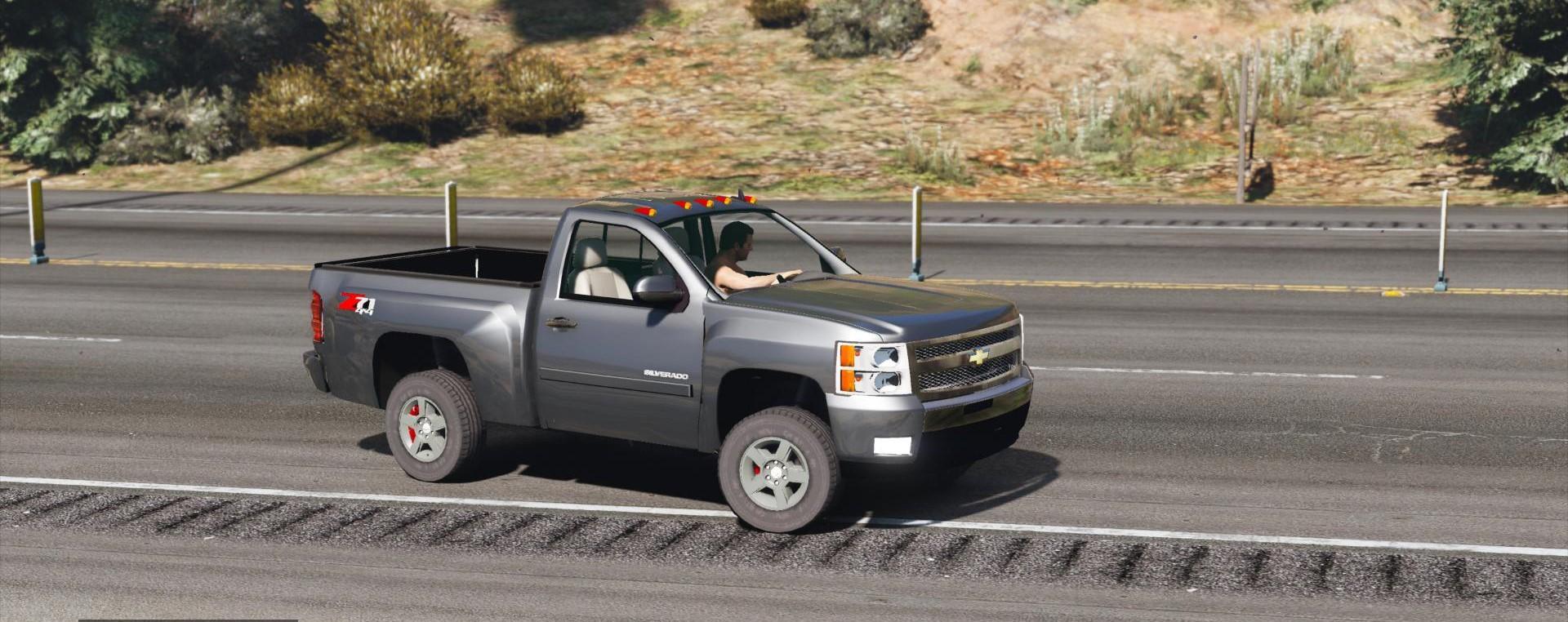 Chevrolet Silverado 1500 LTZ Regular Cab 4x4 2013 [Add-On / Replace | 7 ...